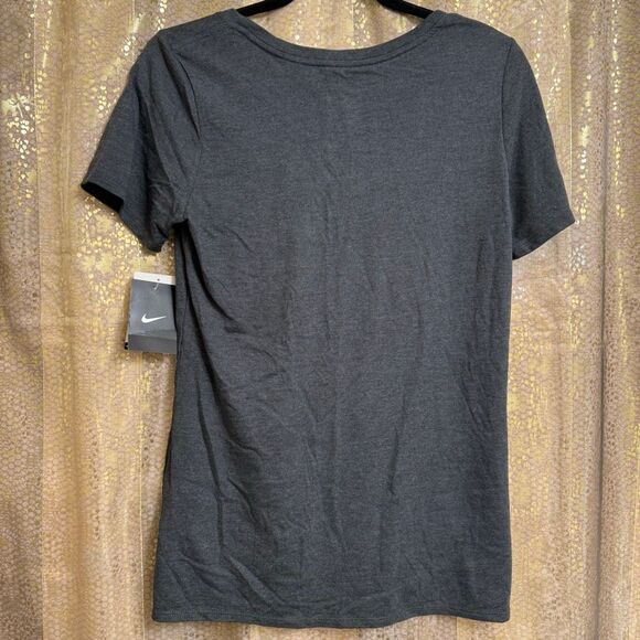 Nike Dri Fit Gray Orange Women's Athletic Giants MLB California SF Top M NWT - Picture 2 of 7